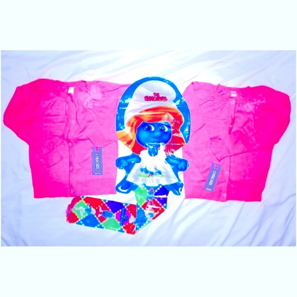 $15 sale for Two Cherokee sweaters size 4T with free gift